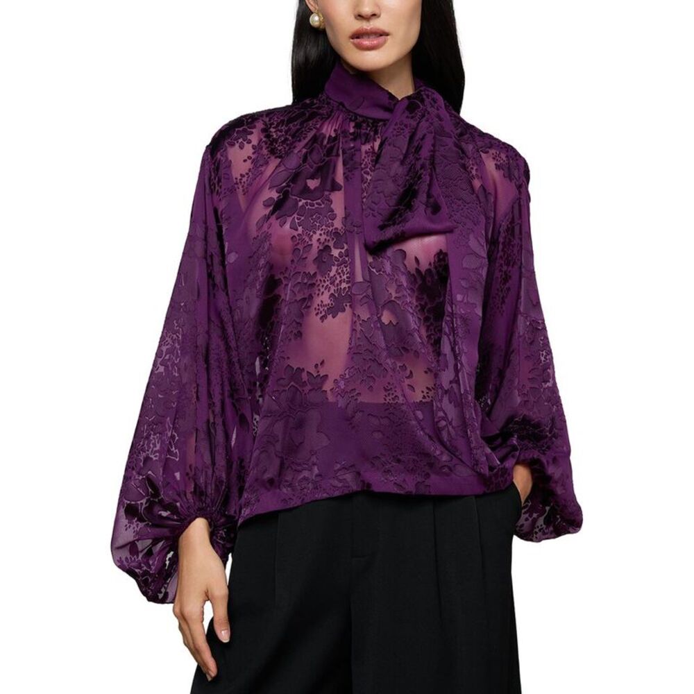 L’Agence Womens Rhett Oversized Blouse